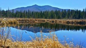 Owl's Head Reflected, April 16, 2016